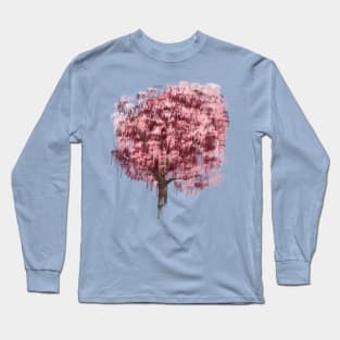 Impressionist Cherry Tree Long Sleeve T-Shirt